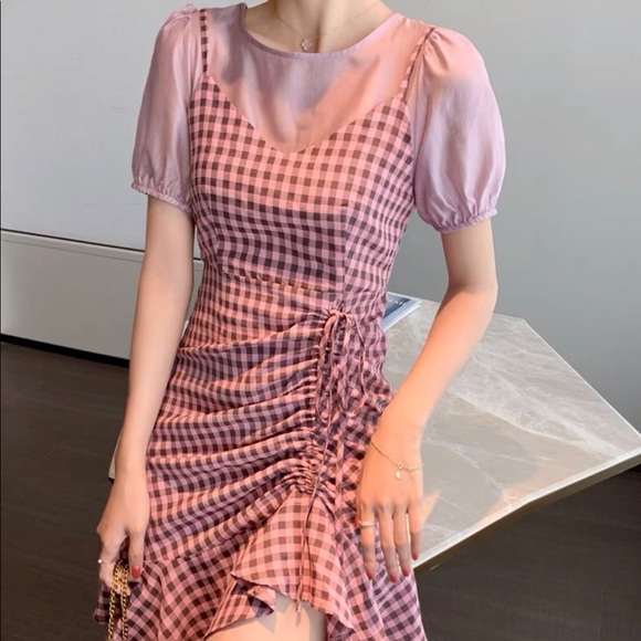 Fashion Pink Dress - Picture 2 of 3